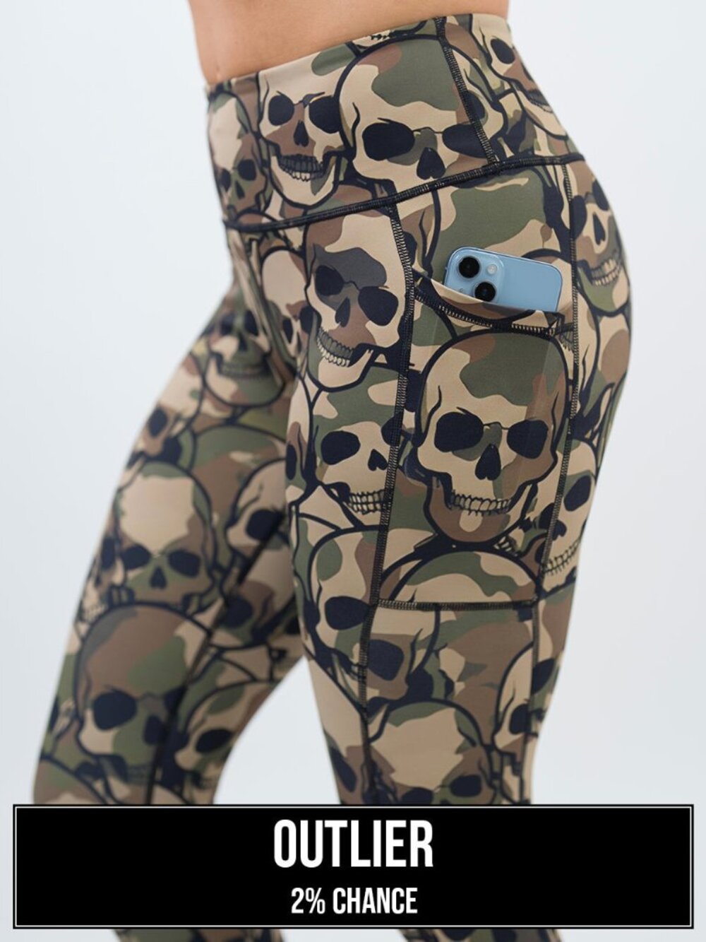 Medium Constantly Varied Gear CVG Sealed Series Skulls Leggings SURPRISE PRINT - Picture 12 of 16
